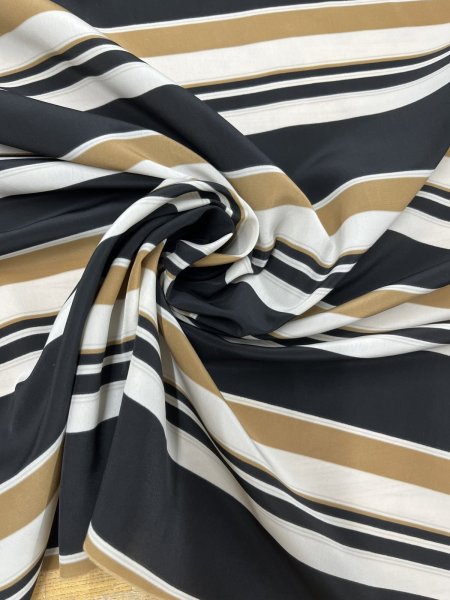 画像7: 生地：ポリエステル100％デシンボーダープリント（ベージュ） (7)