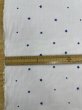 画像3: 生地：綿100％ ランダム星柄コットン（白地） (3)