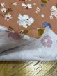 画像5: 生地：綿100％ 花柄コットン（オレンジブラウン） (5)