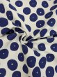 画像7: 生地：綿100％あんぱん柄ネル（白／紺） (7)