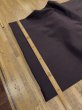 画像4: 生地：綿100％裏毛ニット（ダークブラウン） (4)