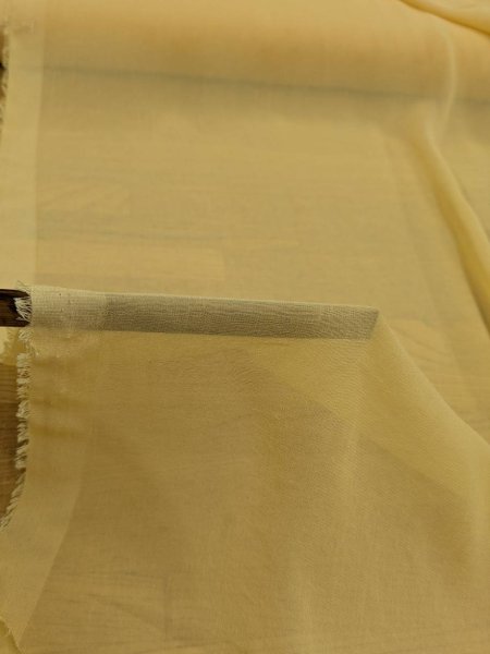 画像4: 生地：ポリエステル100%日本製スーパージョーゼット（イエロー） (4)