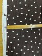 画像3: 生地：ポリエステル100％ドット柄プリント（茶×白） (3)