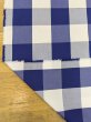 画像5: 生地：綿100％ ブロックチェック柄 ブロード（青／白） (5)