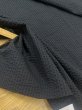 画像6: 生地：綿76％・ポリエステル24％ シアサッカー（黒） (6)