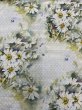 画像5: 生地：ポリエステル100％ スノーカットボイル 花柄（白地） (5)