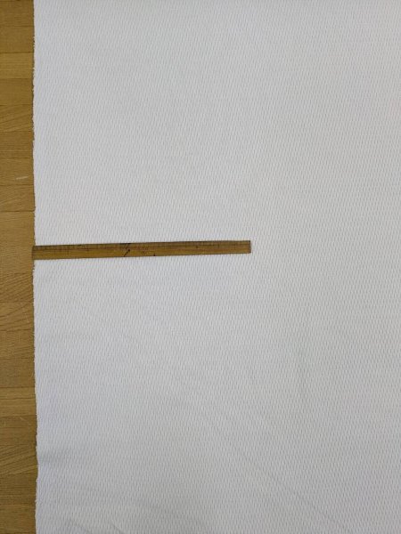 画像2: 生地：綿100％ かの子風ニット（白） (2)