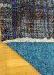 画像4: 生地：ポリエステル等混合率不明　ボンディングニット（ピーコックグリーン系チェックプリント） (4)