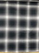 画像7: 生地：綿100％ オンブレチェックヘリンボン柄（白／黒） (7)