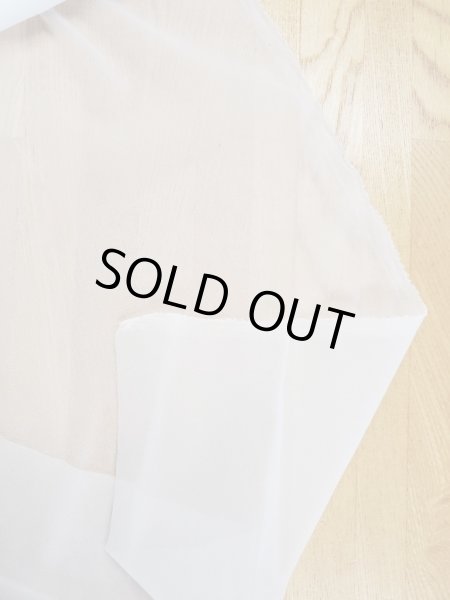 画像1: 洋裁材料:ニット用接着芯(白)極薄 (1)