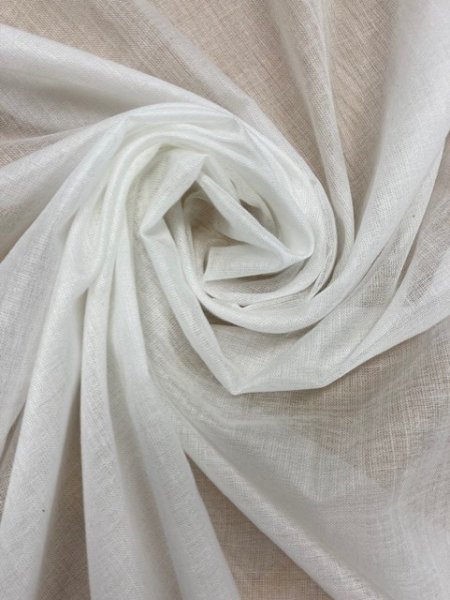 画像4: 洋裁材料:ブラウス用接着芯(白)薄手 (4)