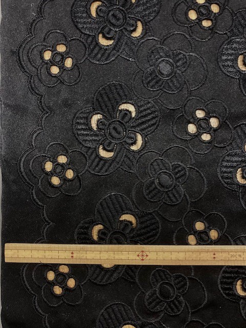 生地 ポリエステルレースカメリア 黒 日暮里繊維街 要藤商店 ようとう商店 生地 ポリエステルレースカメリア 黒 日暮里繊維街 要藤商店 ようとう商店